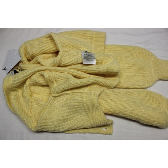 Alessandra Rich women's ‎ cropped embellished mohair blend cardigan sweater 36 - Picture 5 of 12